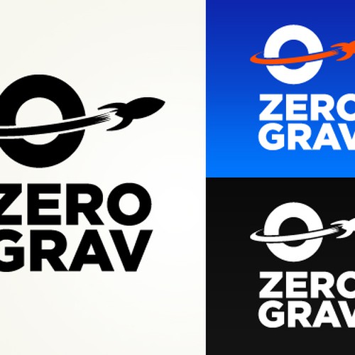 Nice, friendly logo for Zero Grav Design réalisé par Tooltip