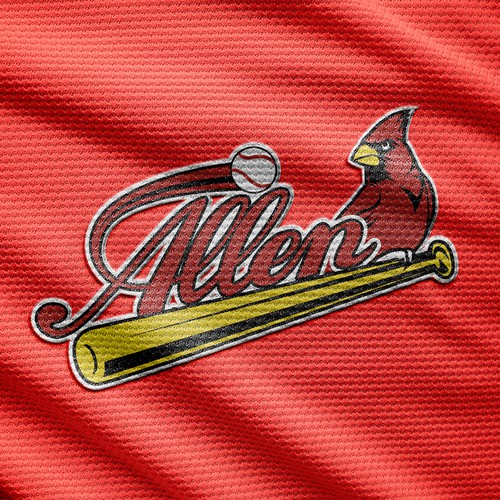 High School Baseball Team Logo Design von marcuz030