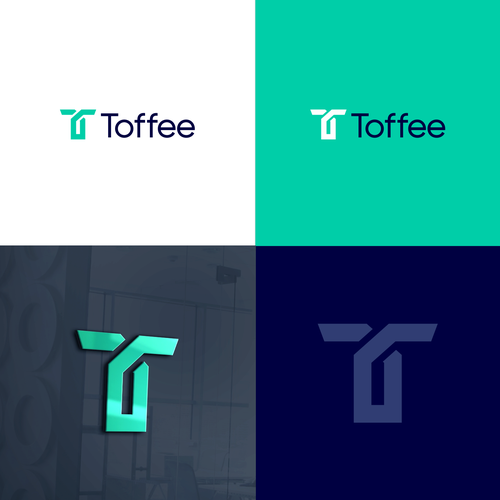 Design di modern fintech logo di Grad™