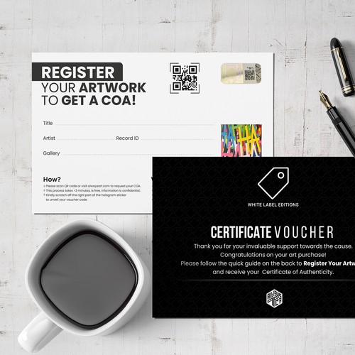 Certificate Voucher Design by Sketch Media™