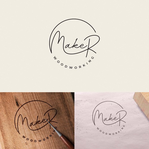 Wonder-WhistlerさんのDesign a logo for custom modern woodshop: furniture and art. Help a small business growデザイン