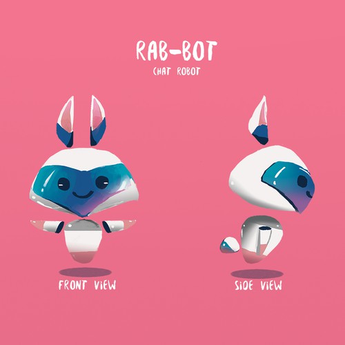 Gewinner des Wettbewerbs „Chat Robot Design for ABCD-Partners / ロボットデザイン“ in der Kategorie Figur & Maskottchen von FITOOOZ
