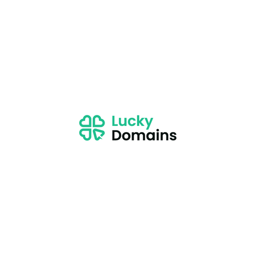 Design a logo and business card for LuckyDomains.io Design by Ledu