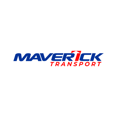 Bold logo for Maverick Transport Design by Joselito Garcia