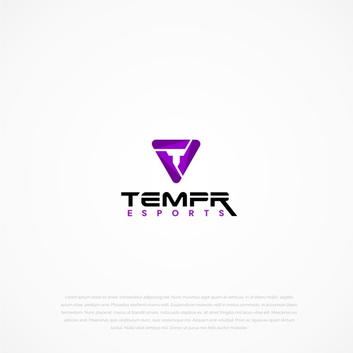 Logo for TEMPR Esports Design by R.one