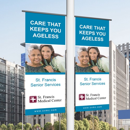 Design a banner that attracts older adults & families to use our specialized senior care & services Design réalisé par Sketch Media™