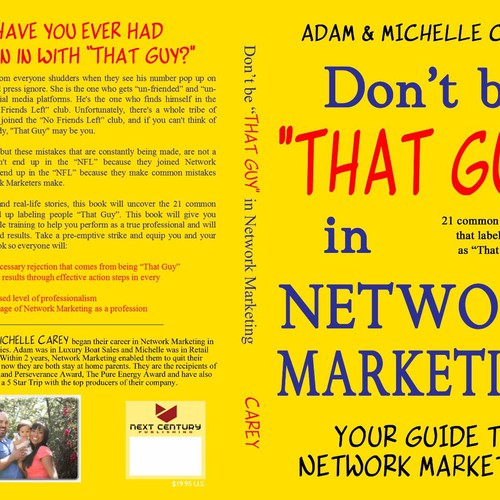 NCP BOOK COVER - Don't Be "That Guy" In Network Marketing Design by djnatelson