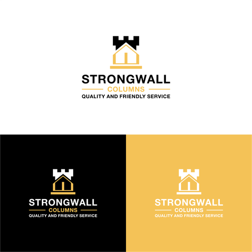Design a strength related logo to promote strong columns Design by topfiles