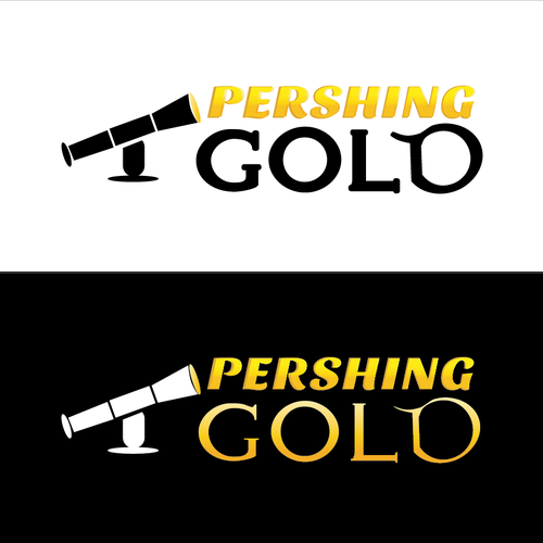 New logo wanted for Pershing Gold Design por yazkyu