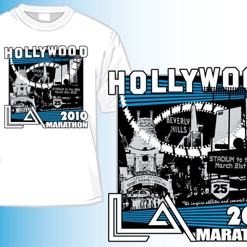 LA Marathon Design Competition Design by Thomas Ecker