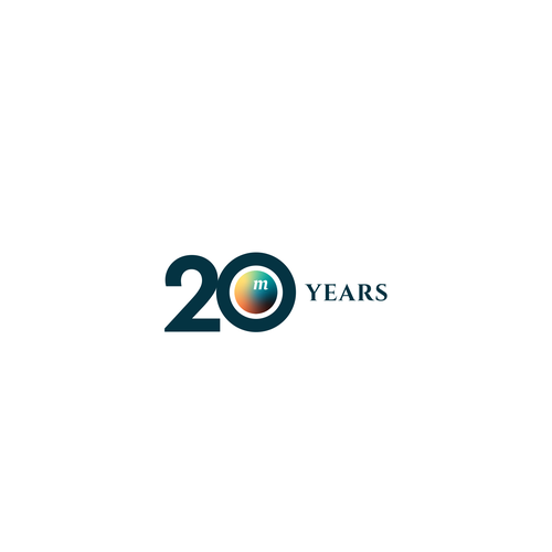 Design a 20 year company logo to celebrate this milestone. Design by Argim