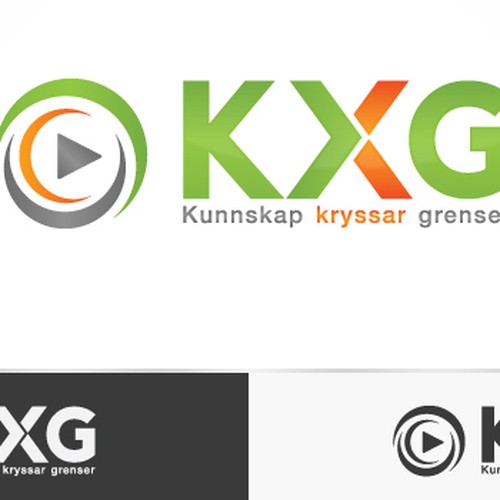 Logo for Kunnskap kryssar grenser ("Knowledge across borders") Design von Bogdan Lupascu