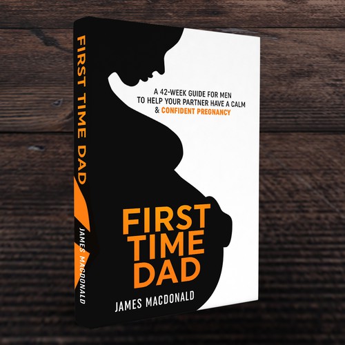 Book cover art appealing to First Time Dad & Expectant Mums Design réalisé par Trivuj