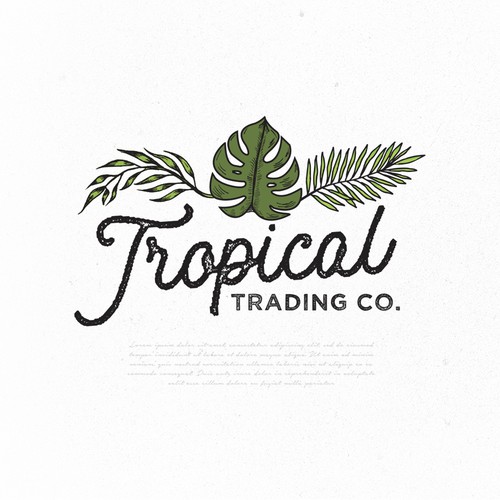 a tropical plant company- design a modern/elegant and new age logo with an Antique touch for Design by Sebastiano"