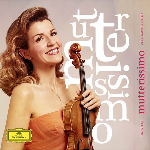 Illustrate the cover for Anne Sophie Mutter’s new album Design by Christie Brewster