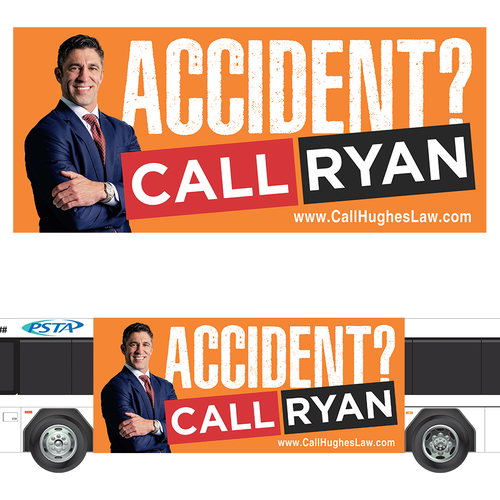 Bus Ad for Lawyer - Need diff styles Design réalisé par TypeF Design