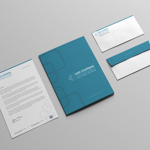 Sleek, Contemporary Letterhead And Stationary For A Young, Progressive 