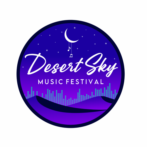 Desert Sky Music Festival Design by CREATIVE NINJA ✅