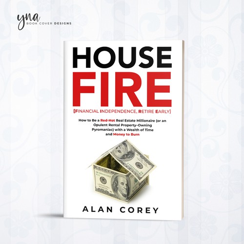 Eye-catching BOOK COVER with REAL ESTATE and EARLY RETIREMENT focus Design by Yna