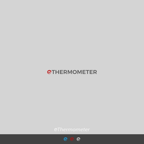 eTHERMOMETER needs a Brand Logo for our New Product Réalisé par justoneue