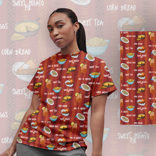 Soul Food/Foodie Themed T-Shirt Designs Design von MaryRay
