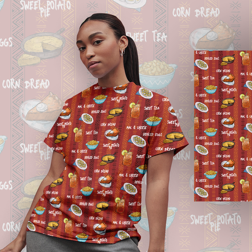 Soul Food/Foodie Themed T-Shirt Designs Design by MaryRay