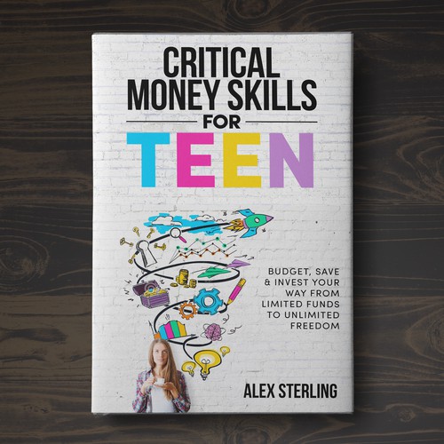 Design an eye-catching and powerful book cover to appeal to teens and young adults Design by Aaniyah.ahmed