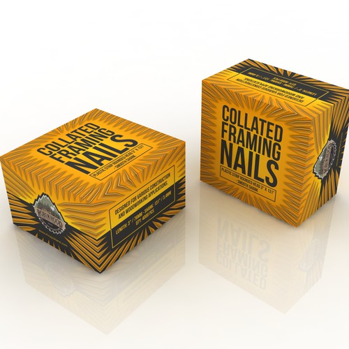 Dare to Impress: Design a Modern and Sleek Nail Box Packaging Design by buds78