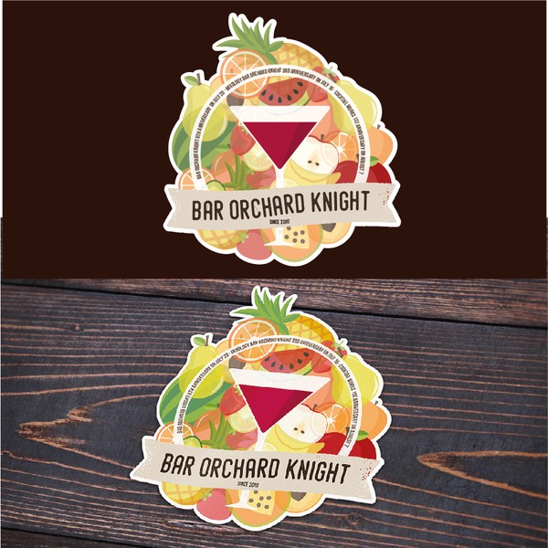 Diseño de AdeleGB titulado "Bar Orchard Knight"