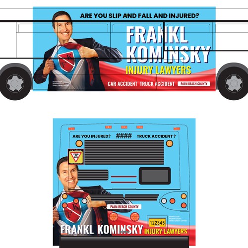 Bus Designs for a Law Firm Design by RED DOT