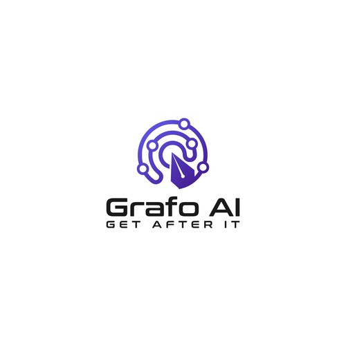 GrafoAI | Artificial Intelligence Writer Logo Design by KOUSH!K