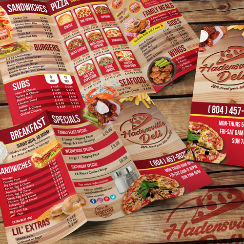 CREATE A NEW FLASHY MENU Design by kikodesigns