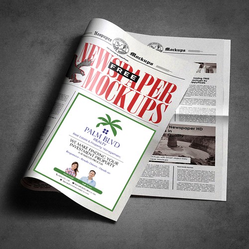 Newspaper Ad Design by Creative_Crafter