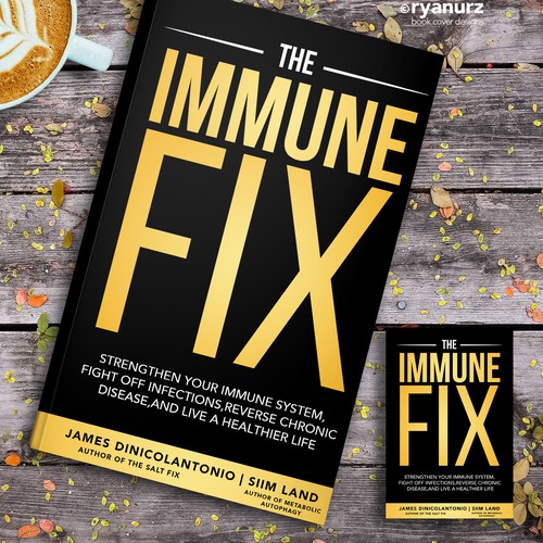 Health Immune System Book Design by ryanurz