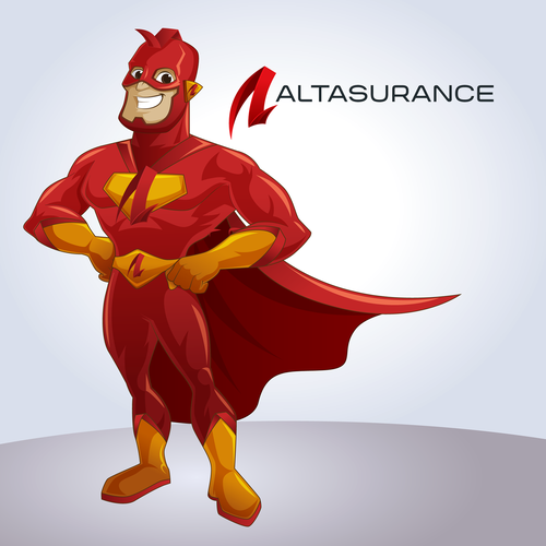 Design an Awesome Superhero Mascot for Insurance Firm Design by fredostyle