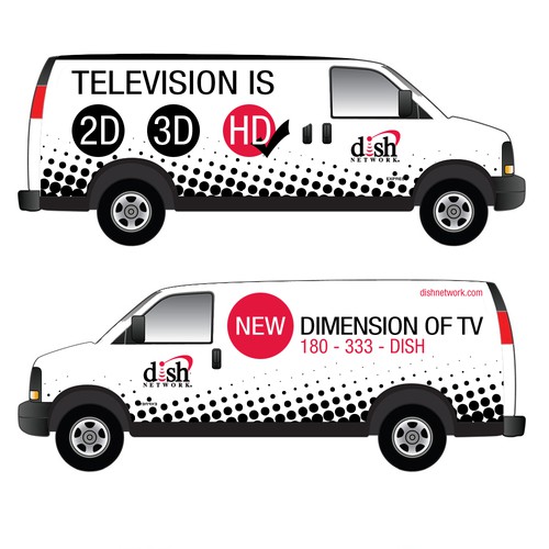 V&S 002 ~ REDESIGN THE DISH NETWORK INSTALLATION FLEET デザイン by Crafted Design