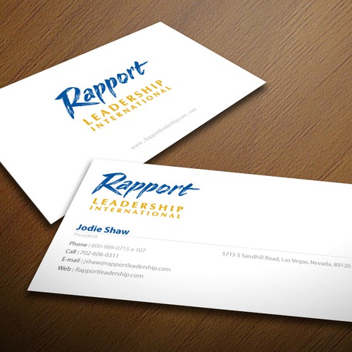 New business cards designs Design by MediaProductionArt