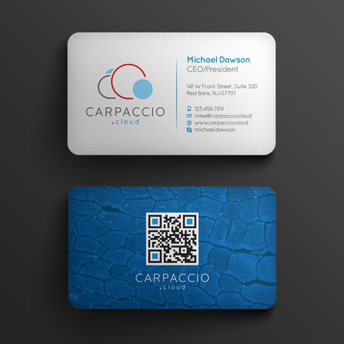 Give more muscle to research with graphic ID for CARPACCIO.cloud Design by kendhie