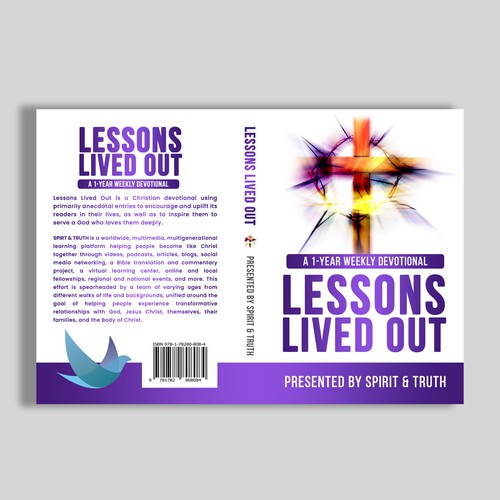 We need a captivating cover for our 1-year Devotional! Design by Zahari Studio