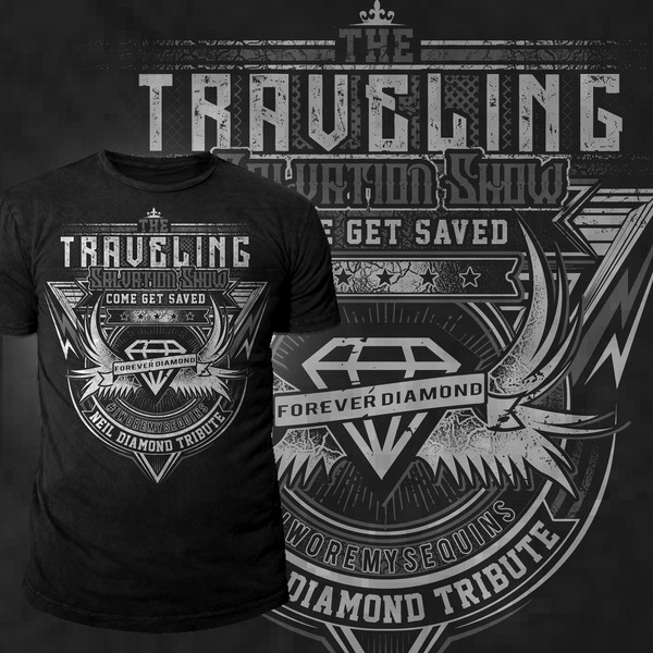 Design by tr@sher @rt titled "FOREVER DIAMOND"