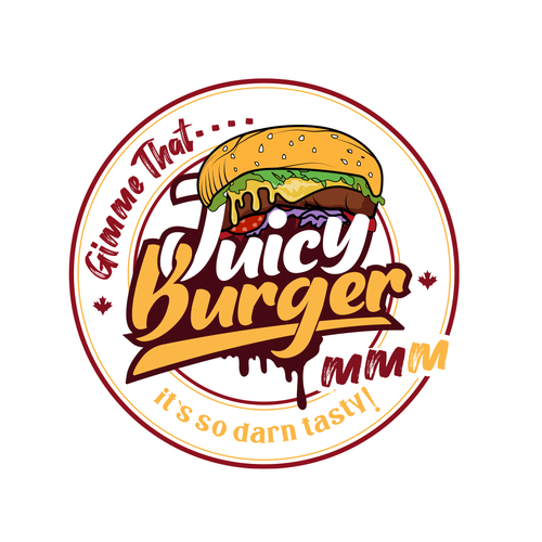 Create Toronto Newest burger logo! Design by Night Hawk