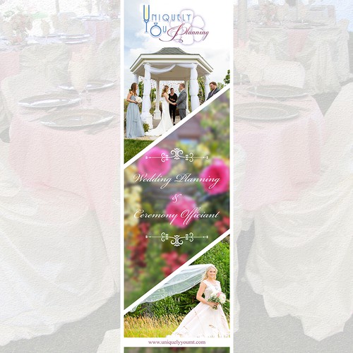  Banner Design for Wedding Planner Signage contest