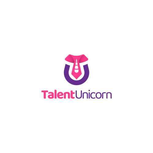 Talent Unicorn - HR Consulting Business Logo! Design by MrBaba