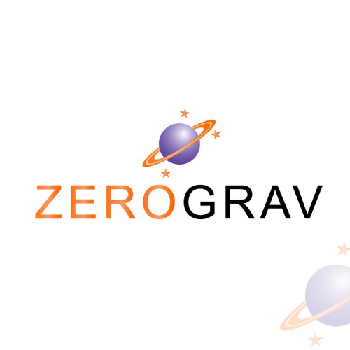 Nice, friendly logo for Zero Grav Design by Asim Kumar