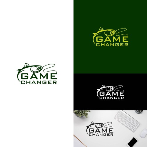 Fishing Guide service logo - "Game Changer" Design by MotionPixelll™