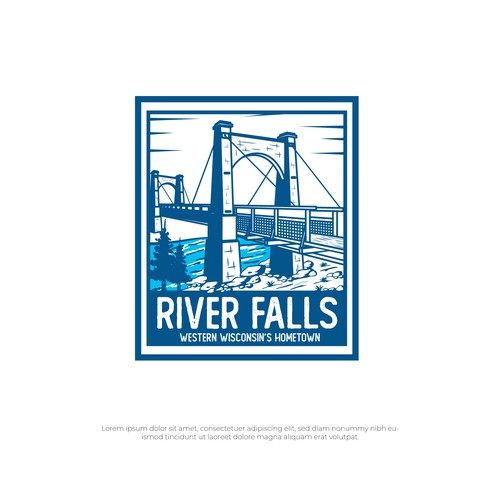 Western Wisconsin's Hometown - River Falls - Tourism Logo Needed Design by Altaris Design