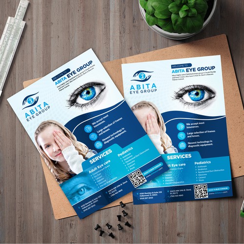 Ophthalmology Group Flyer Design by Logicainfo ♥