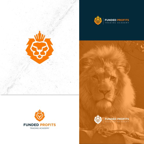 Strong Logo for helping young day traders with hustle win profits with next level trading skills. Design by Rustu Design