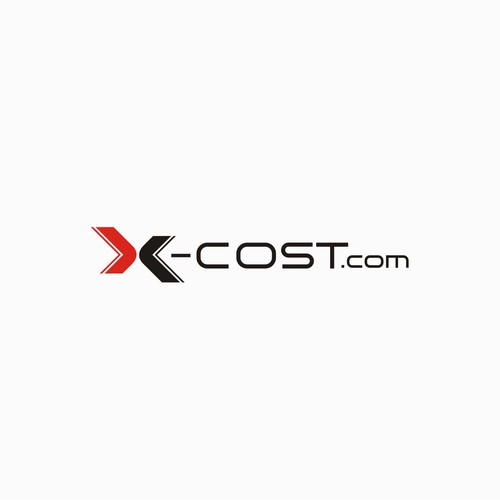 logo for x-cost.com Design by Rozak Ifandi