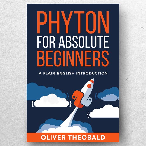 Design e-book cover for Python-ontwerp door ryanurz